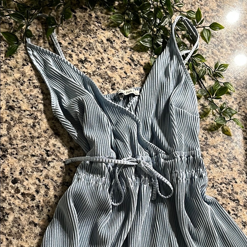 Baby Blue Sleeveless Top